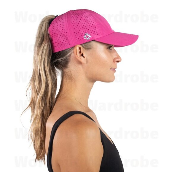 VimHue Women's X-Boyfriend Cap UPF 50+ (Fuchsia) - Picture 2 of 3